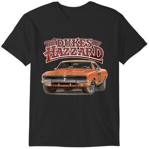The Dukes Of Hazzard General Lee Classic TV Show Car Logo Graphic T-Shirt 26